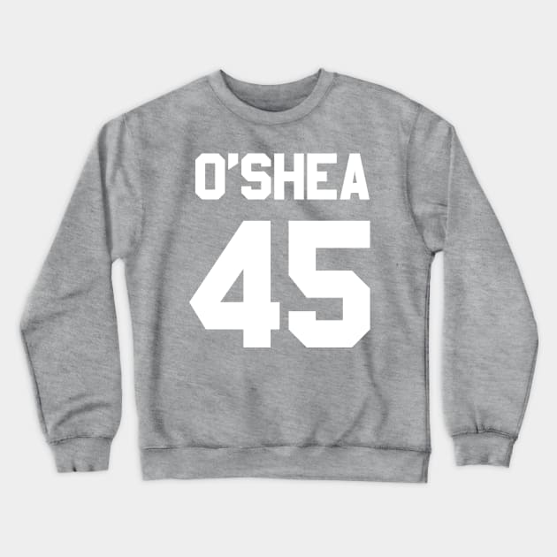 Kevin O'Shea Jersey Crewneck Sweatshirt by nickmeece